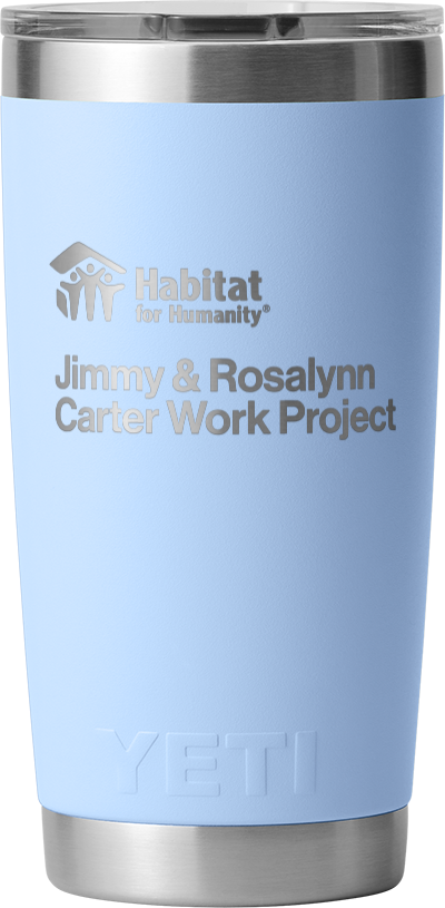 20oz YETI Tumbler TX Design