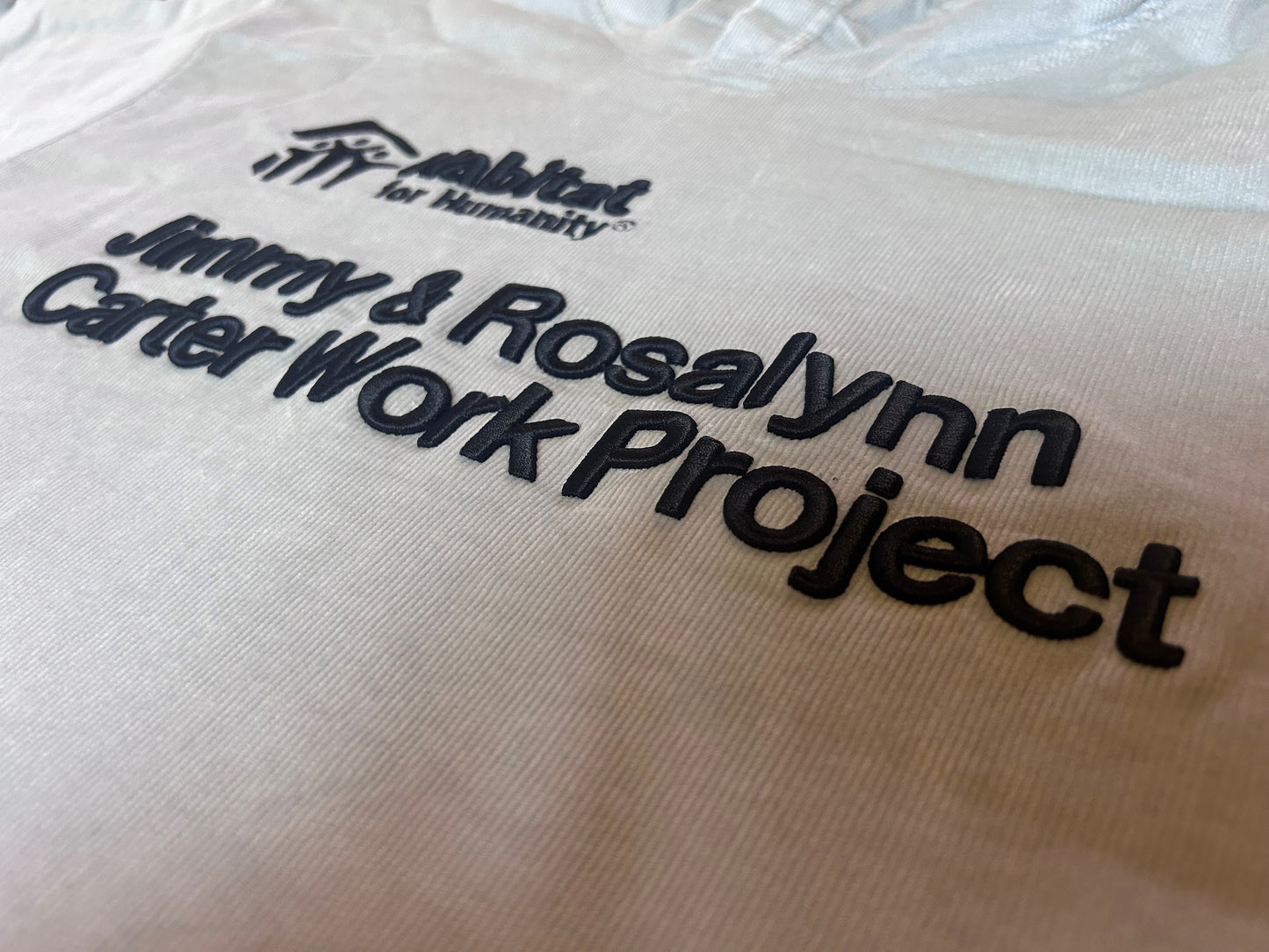 Raised Embroidery Event ID Cord Hoodie