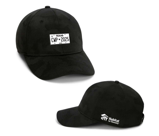 TX License Plate Camo Hat