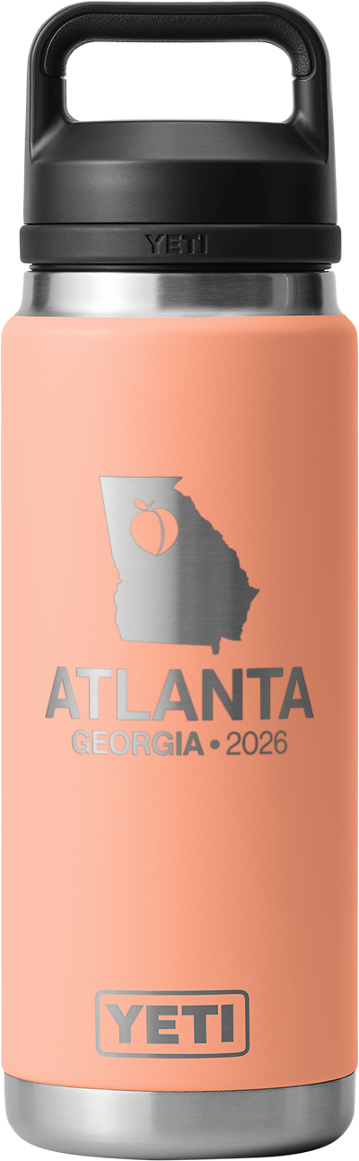 26oz YETI Waterbottle w/chug Cap ATL Design