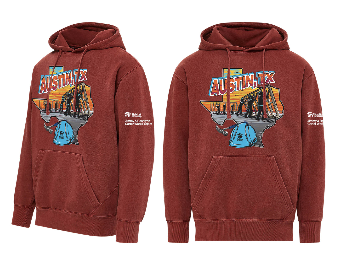 Austin TX Design Hoodie