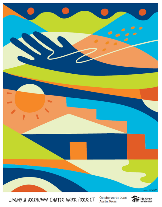 Signed Commemorative Poster- Available on Build Site Only