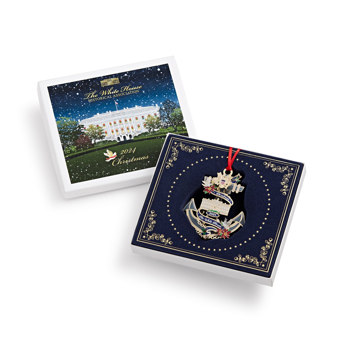 Official 2024 White House Ornament honoring President Carter