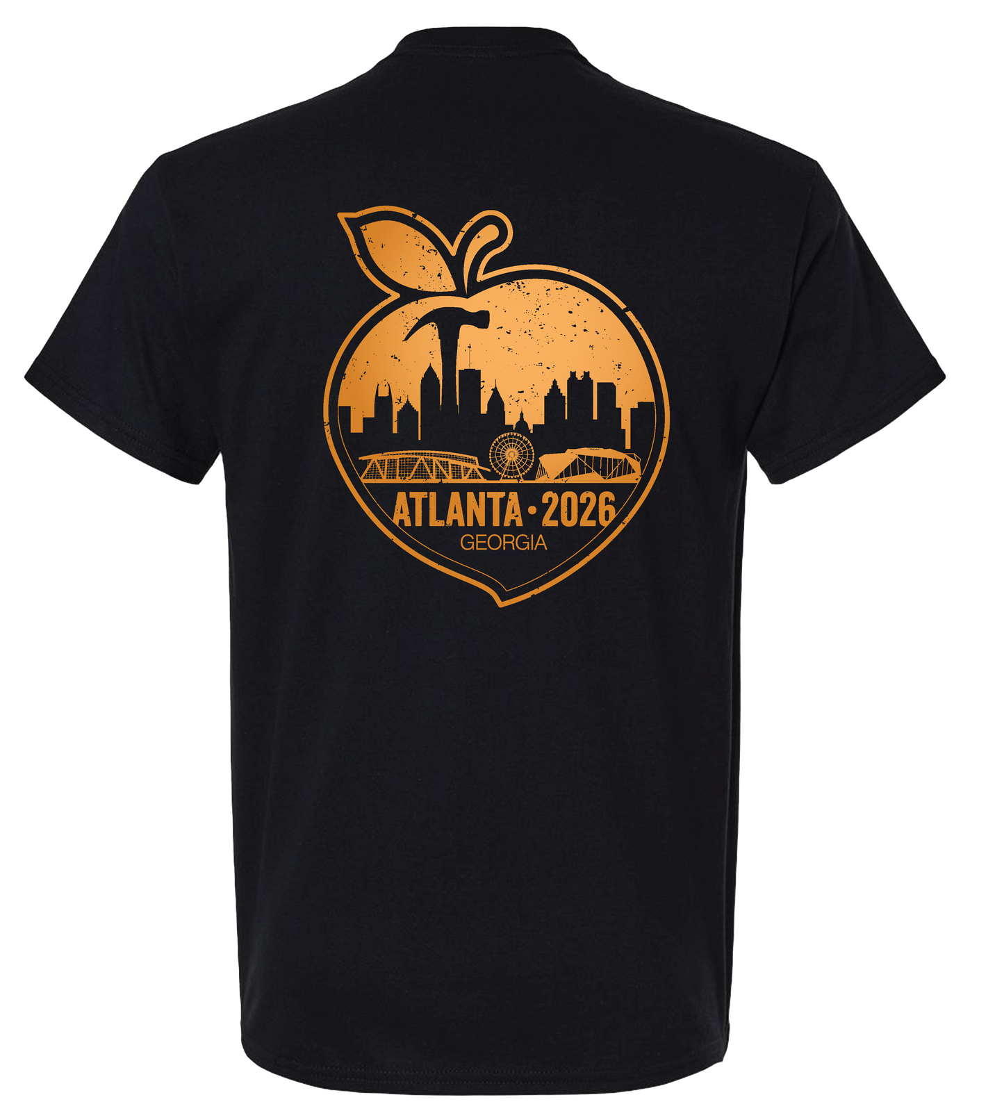 Peach ATL Skyline T-Shirt