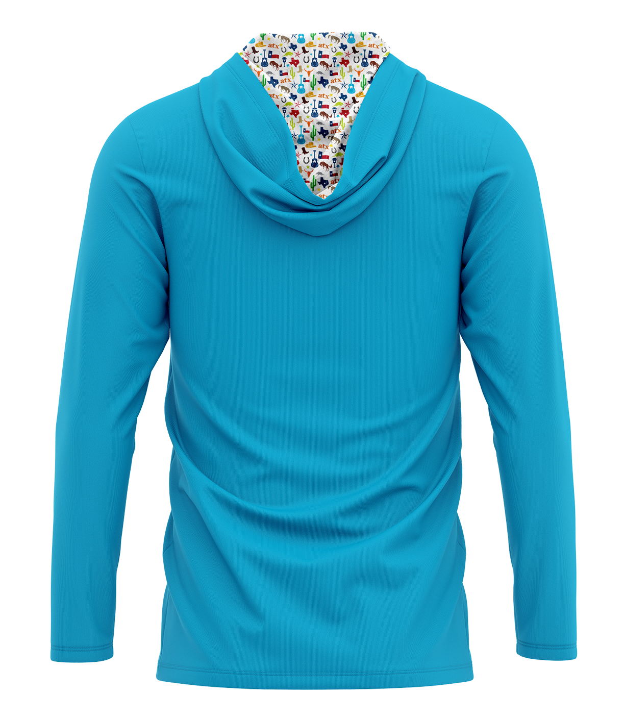 Texas Sublimated Light-weight Hoodie